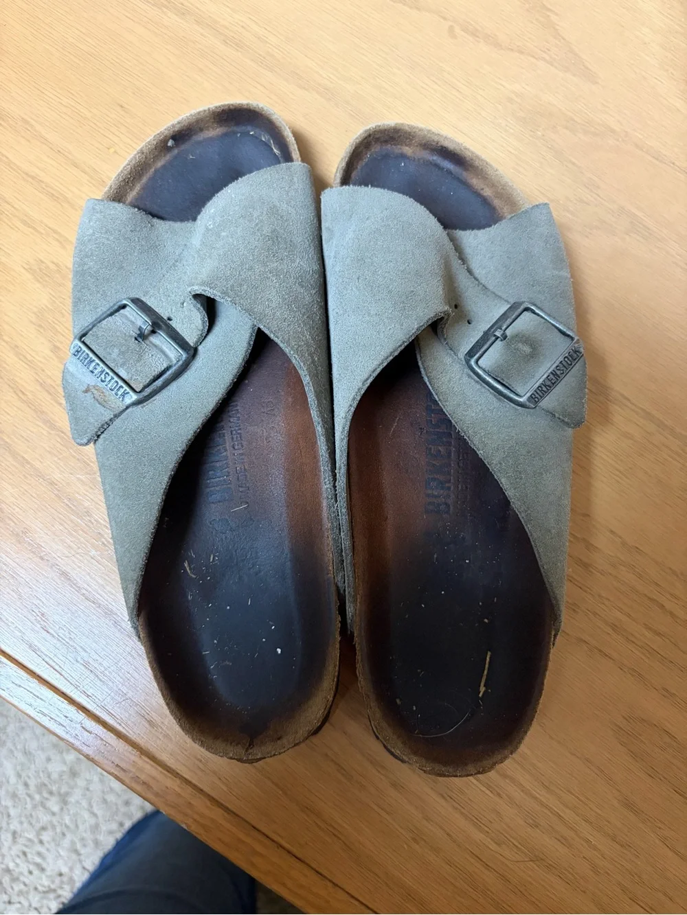 Birkenstock Suede Slide Sandals
